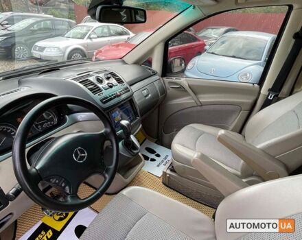 Черный Мерседес Виано, объемом двигателя 2.1 л и пробегом 308 тыс. км за 13499 $, фото 12 на Automoto.ua