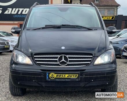 Черный Мерседес Виано, объемом двигателя 2.1 л и пробегом 308 тыс. км за 13499 $, фото 1 на Automoto.ua