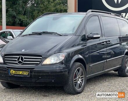 Черный Мерседес Виано, объемом двигателя 2.1 л и пробегом 308 тыс. км за 13499 $, фото 2 на Automoto.ua