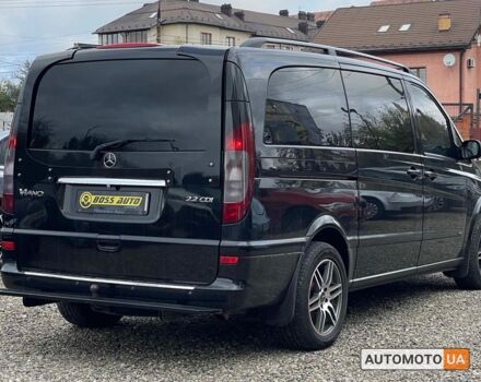 Черный Мерседес Виано, объемом двигателя 2.1 л и пробегом 308 тыс. км за 13499 $, фото 5 на Automoto.ua
