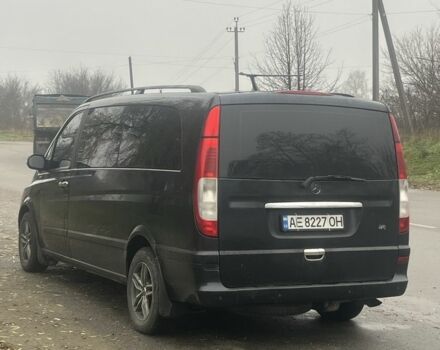 Черный Мерседес Виано, объемом двигателя 3.2 л и пробегом 293 тыс. км за 8000 $, фото 1 на Automoto.ua