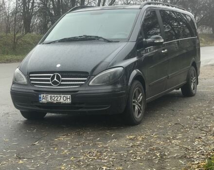 Черный Мерседес Виано, объемом двигателя 3.2 л и пробегом 293 тыс. км за 8000 $, фото 7 на Automoto.ua