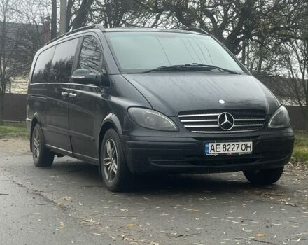 Черный Мерседес Виано, объемом двигателя 3.2 л и пробегом 293 тыс. км за 8000 $, фото 5 на Automoto.ua