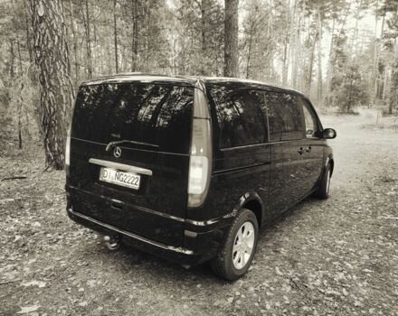 Черный Мерседес Виано, объемом двигателя 2.2 л и пробегом 236 тыс. км за 5900 $, фото 4 на Automoto.ua