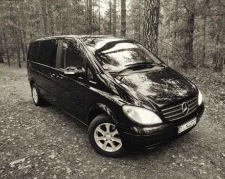Черный Мерседес Виано, объемом двигателя 2.2 л и пробегом 236 тыс. км за 5900 $, фото 5 на Automoto.ua