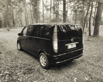 Черный Мерседес Виано, объемом двигателя 2.2 л и пробегом 236 тыс. км за 5900 $, фото 3 на Automoto.ua