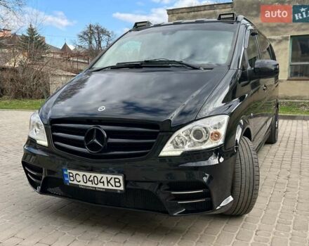 Черный Мерседес Виано, объемом двигателя 3.72 л и пробегом 332 тыс. км за 16500 $, фото 6 на Automoto.ua