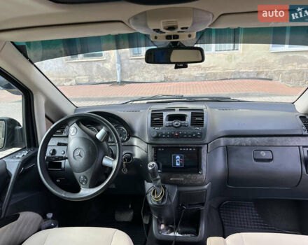 Черный Мерседес Виано, объемом двигателя 3.72 л и пробегом 332 тыс. км за 16500 $, фото 18 на Automoto.ua
