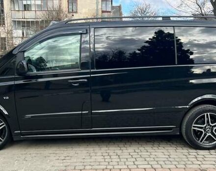Черный Мерседес Виано, объемом двигателя 3.72 л и пробегом 332 тыс. км за 16500 $, фото 1 на Automoto.ua