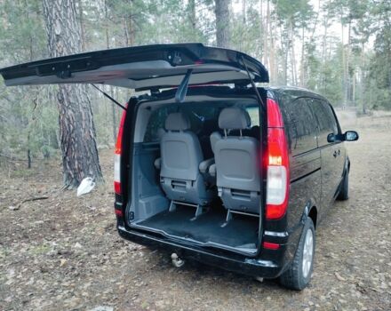 Черный Мерседес Виано, объемом двигателя 2.2 л и пробегом 236 тыс. км за 5900 $, фото 15 на Automoto.ua