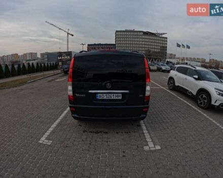 Черный Мерседес Виано, объемом двигателя 3.7 л и пробегом 271 тыс. км за 11500 $, фото 2 на Automoto.ua