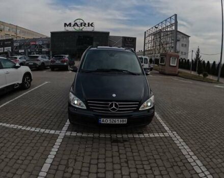 Черный Мерседес Виано, объемом двигателя 3.7 л и пробегом 271 тыс. км за 11500 $, фото 7 на Automoto.ua