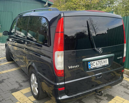 Черный Мерседес Виано, объемом двигателя 3 л и пробегом 380 тыс. км за 14900 $, фото 11 на Automoto.ua