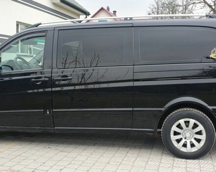 Черный Мерседес Виано, объемом двигателя 2.1 л и пробегом 570 тыс. км за 9900 $, фото 1 на Automoto.ua