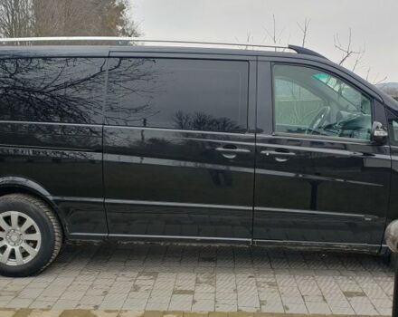 Черный Мерседес Виано, объемом двигателя 2.1 л и пробегом 570 тыс. км за 9900 $, фото 2 на Automoto.ua