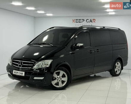 Черный Мерседес Виано, объемом двигателя 3 л и пробегом 380 тыс. км за 14999 $, фото 3 на Automoto.ua