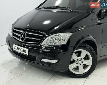 Черный Мерседес Виано, объемом двигателя 3 л и пробегом 380 тыс. км за 14999 $, фото 2 на Automoto.ua