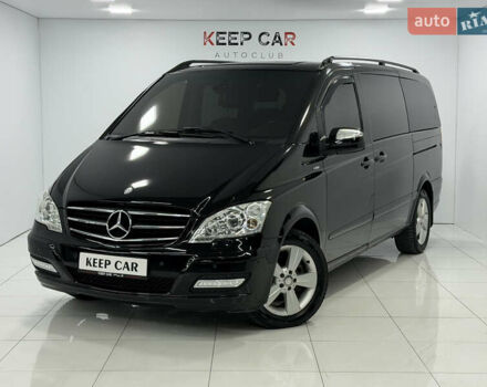 Черный Мерседес Виано, объемом двигателя 3 л и пробегом 380 тыс. км за 14999 $, фото 1 на Automoto.ua