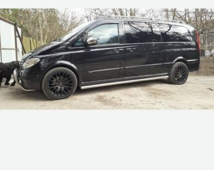 Черный Мерседес Виано, объемом двигателя 2.2 л и пробегом 230 тыс. км за 15300 $, фото 4 на Automoto.ua