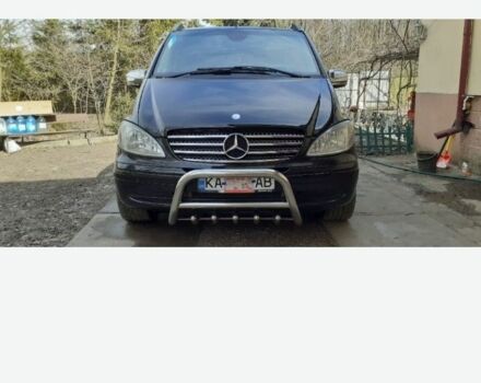 Черный Мерседес Виано, объемом двигателя 2.2 л и пробегом 230 тыс. км за 15300 $, фото 1 на Automoto.ua