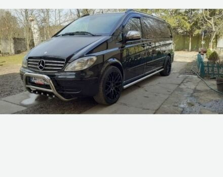 Черный Мерседес Виано, объемом двигателя 2.2 л и пробегом 230 тыс. км за 15300 $, фото 2 на Automoto.ua