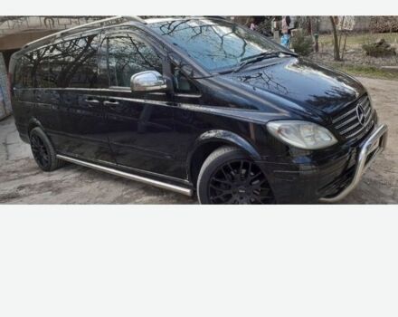 Черный Мерседес Виано, объемом двигателя 2.2 л и пробегом 230 тыс. км за 15300 $, фото 3 на Automoto.ua