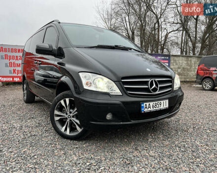 Чорний Мерседес Віано, об'ємом двигуна 2.14 л та пробігом 335 тис. км за 22200 $, фото 2 на Automoto.ua
