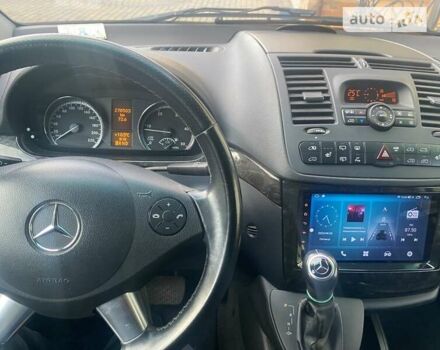 Чорний Мерседес Віано, об'ємом двигуна 2.14 л та пробігом 278 тис. км за 19500 $, фото 16 на Automoto.ua