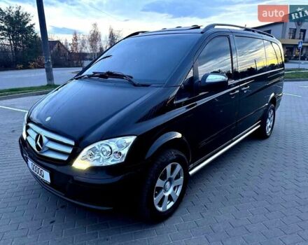 Черный Мерседес Виано, объемом двигателя 2.2 л и пробегом 300 тыс. км за 19500 $, фото 15 на Automoto.ua