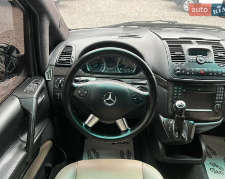 Чорний Мерседес Віано, об'ємом двигуна 2.14 л та пробігом 335 тис. км за 22200 $, фото 12 на Automoto.ua