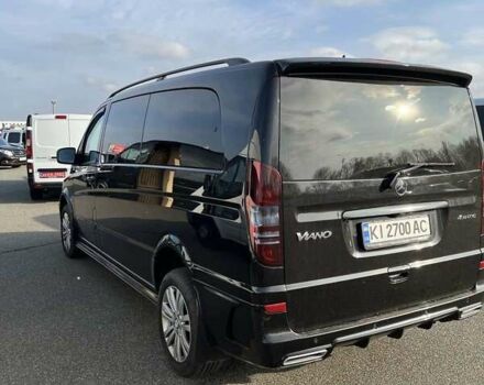 Черный Мерседес Виано, объемом двигателя 2.14 л и пробегом 206 тыс. км за 20000 $, фото 4 на Automoto.ua