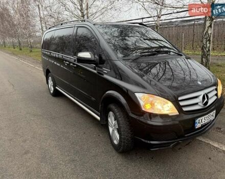 Черный Мерседес Виано, объемом двигателя 2.14 л и пробегом 286 тыс. км за 18700 $, фото 1 на Automoto.ua