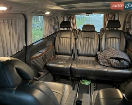 Черный Мерседес Виано, объемом двигателя 2.14 л и пробегом 286 тыс. км за 18700 $, фото 12 на Automoto.ua