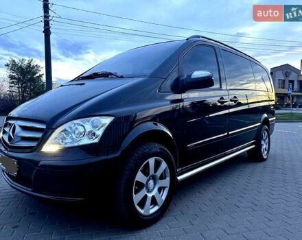 Черный Мерседес Виано, объемом двигателя 2.2 л и пробегом 300 тыс. км за 19500 $, фото 7 на Automoto.ua
