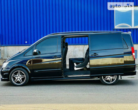 Черный Мерседес Виано, объемом двигателя 2.99 л и пробегом 152 тыс. км за 33000 $, фото 1 на Automoto.ua