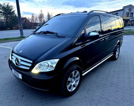 Черный Мерседес Виано, объемом двигателя 2 л и пробегом 200 тыс. км за 19500 $, фото 2 на Automoto.ua