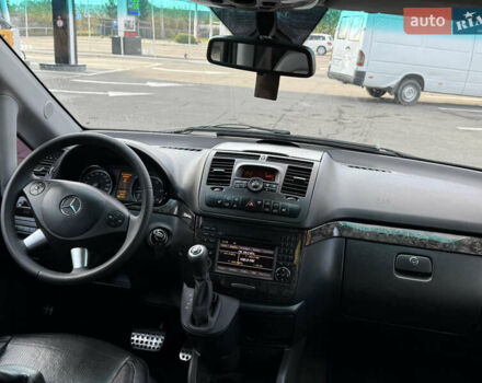 Черный Мерседес Виано, объемом двигателя 2.99 л и пробегом 290 тыс. км за 20900 $, фото 9 на Automoto.ua