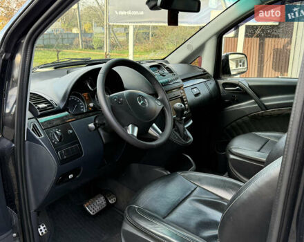 Черный Мерседес Виано, объемом двигателя 2.99 л и пробегом 290 тыс. км за 20900 $, фото 8 на Automoto.ua