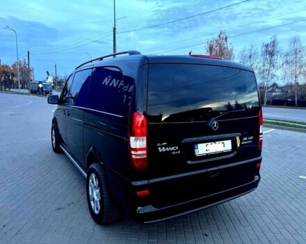 Черный Мерседес Виано, объемом двигателя 2 л и пробегом 200 тыс. км за 19500 $, фото 1 на Automoto.ua