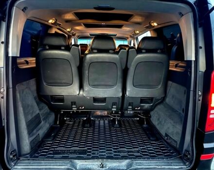 Черный Мерседес Виано, объемом двигателя 2 л и пробегом 200 тыс. км за 19500 $, фото 7 на Automoto.ua