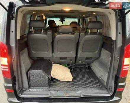 Черный Мерседес Виано, объемом двигателя 2.14 л и пробегом 286 тыс. км за 18700 $, фото 9 на Automoto.ua