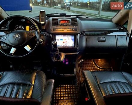 Черный Мерседес Виано, объемом двигателя 2.2 л и пробегом 300 тыс. км за 19500 $, фото 12 на Automoto.ua