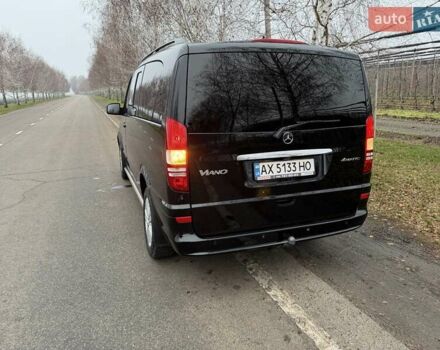 Черный Мерседес Виано, объемом двигателя 2.14 л и пробегом 286 тыс. км за 18700 $, фото 2 на Automoto.ua