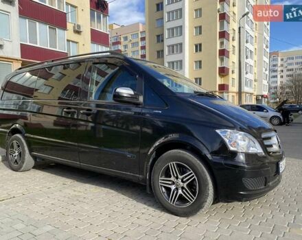 Черный Мерседес Виано, объемом двигателя 2.14 л и пробегом 274 тыс. км за 19800 $, фото 23 на Automoto.ua