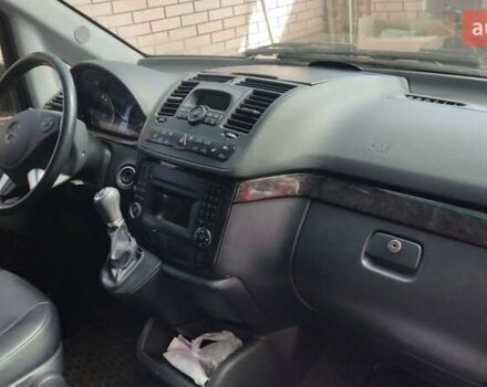 Черный Мерседес Виано, объемом двигателя 2.2 л и пробегом 138 тыс. км за 23500 $, фото 4 на Automoto.ua