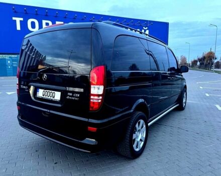 Черный Мерседес Виано, объемом двигателя 2 л и пробегом 200 тыс. км за 19500 $, фото 5 на Automoto.ua
