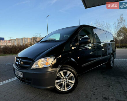 Черный Мерседес Виано, объемом двигателя 2.2 л и пробегом 306 тыс. км за 16500 $, фото 23 на Automoto.ua