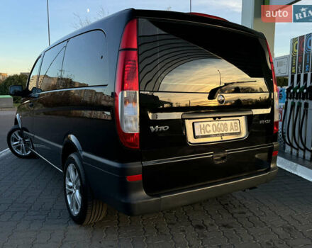 Черный Мерседес Виано, объемом двигателя 2.2 л и пробегом 306 тыс. км за 16500 $, фото 42 на Automoto.ua