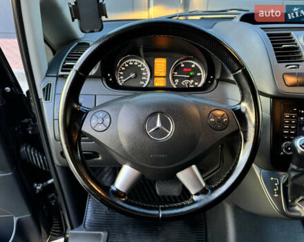 Черный Мерседес Виано, объемом двигателя 2.2 л и пробегом 306 тыс. км за 16500 $, фото 53 на Automoto.ua