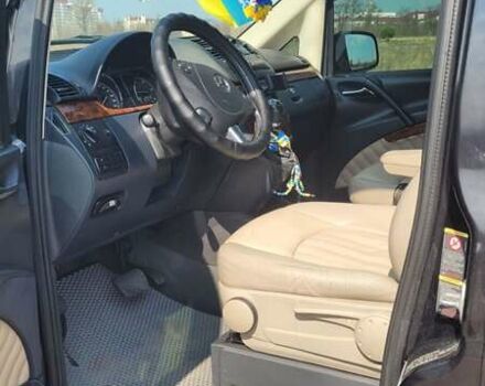 Черный Мерседес Виано, объемом двигателя 2.2 л и пробегом 260 тыс. км за 22500 $, фото 10 на Automoto.ua